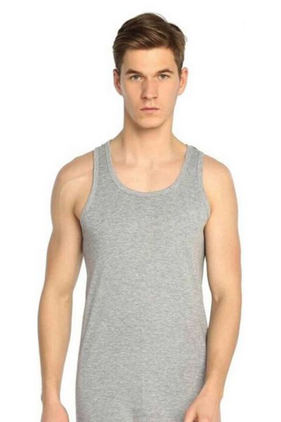 Modaley Giyim Elite 3 piece men's sports vest gray -my00001