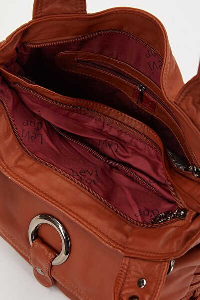 Levidor Taba Düğüm Detaylı Omuz Çantası