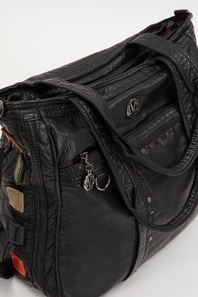 Levidor Black Color Detailed Shoulder Bag 930276