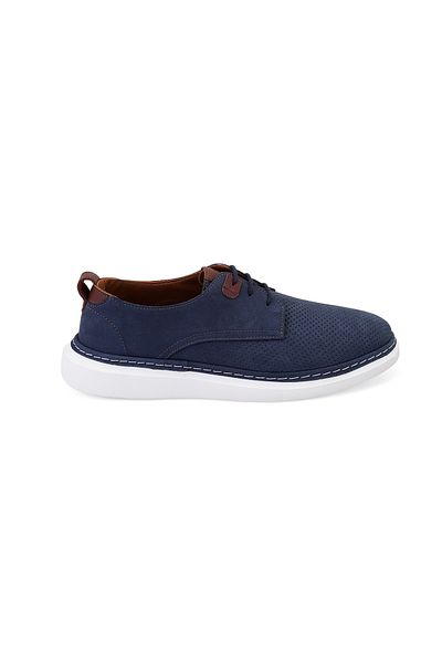 Desa Ανδρικά δερμάτινα casual παπούτσια Derick Navy Blue
