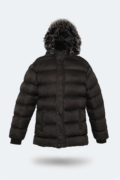 Slazenger Ανδρικό παλτό Harshall In Large Size &amp;   Παλτό Μαύρο