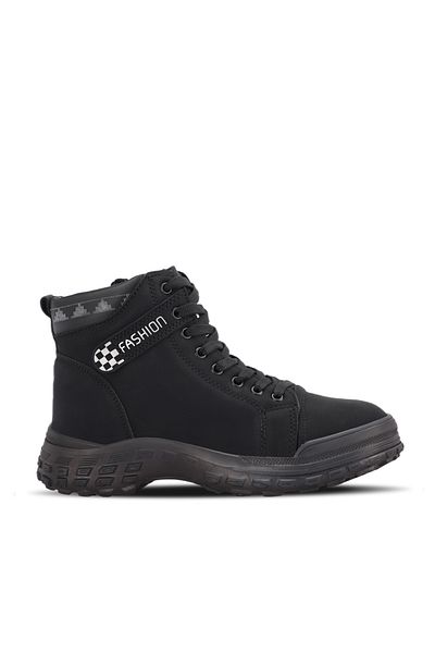 Esem Γυναικείες μπότες Hertha Black Nubuck