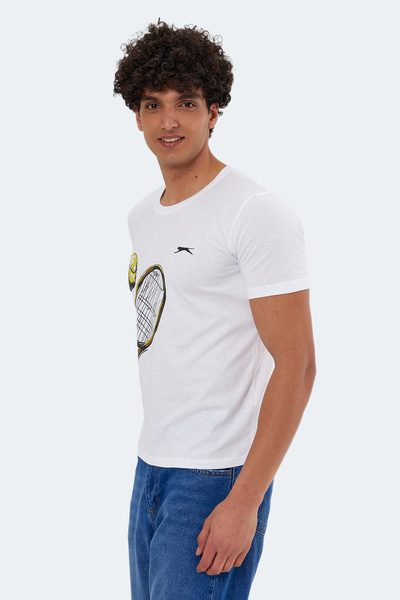 Slazenger Ανδρικό T-shirt Katons Λευκό