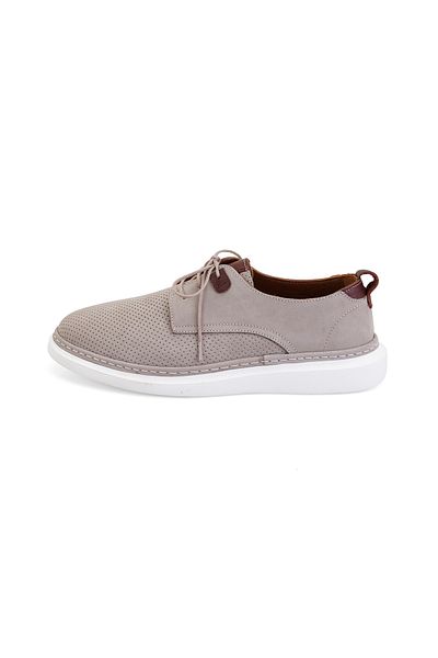 Desa Pantofi casual din piele pentru bărbați Derick Grey