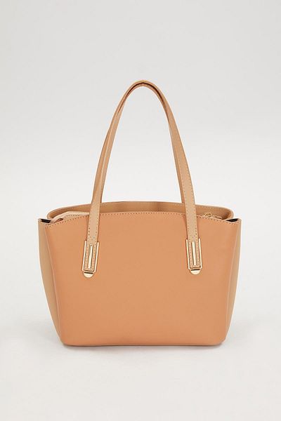 Levidor Nude Multi-Compartment Shoulder Bag