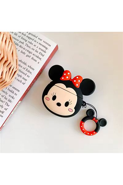 casekingdom Apple AirPods 4Th Generation Compatible Minni Mouse Patterned AirPods Case