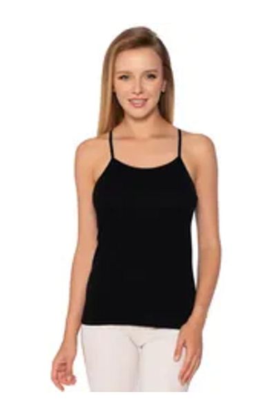 SİERNA Elite 1 Piece Women's Athlete with Rope Strap Black Srn-000451