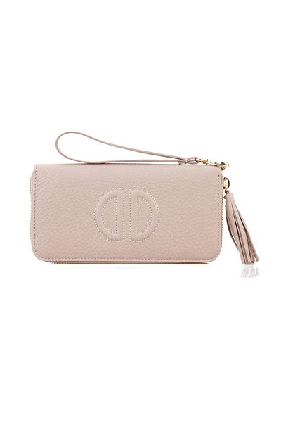 Desa Kathleen Beige Women's Leather Wallet
