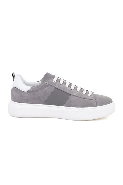 Desa Stew Gray Men's Leather Sports Shoes
