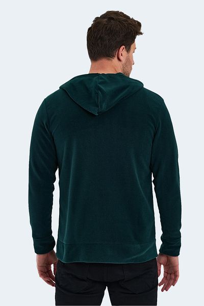 Slazenger Ανδρικό Πράσινο SAMSON IN Fleece - Σκούρο Πράσινο