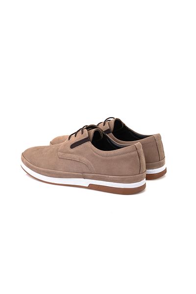 Desa Felix Brown Men's Nubuck Leather Casual Shoes