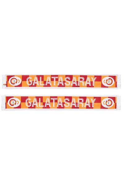 Galatasaray Eșarfă în carouri galben roșu cu licență