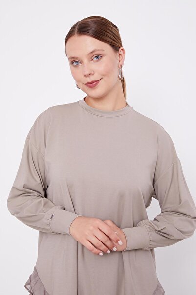 Levidor Stone Chiffon Flounce Sports Set