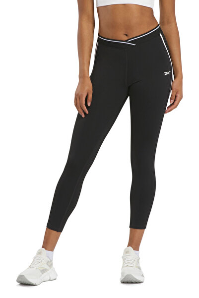 Reebok TEAM 7/8 TIGHT Μαύρο Γυναικείο Καλσόν