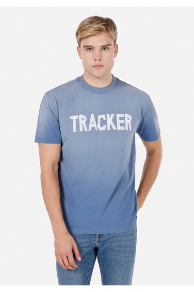 Colin's Ανδρικό Μπλε T-Shirt - Μανίκια