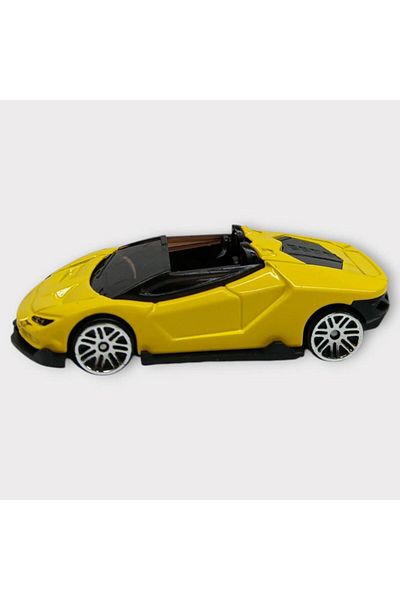 Angoravi Metal Mini Cars 8 cm - Yellow - 2