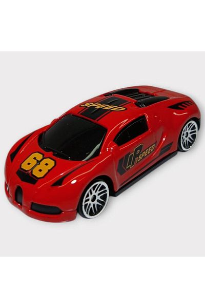 Angoravi Metal Mini Cars 8 cm - Red - 4