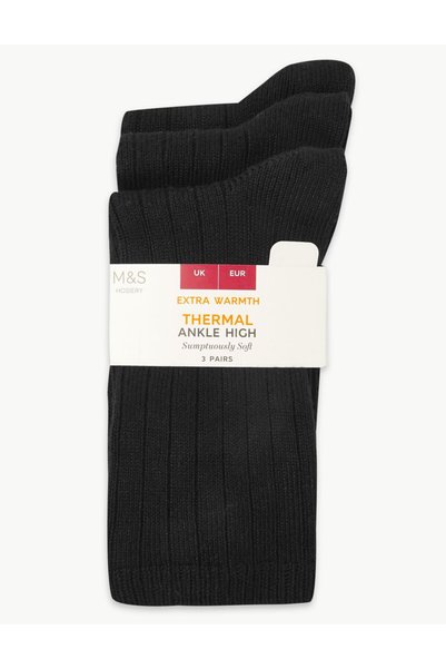 Marks & Spencer 3'lü Sumptuously Soft™ Termal Çorap Seti