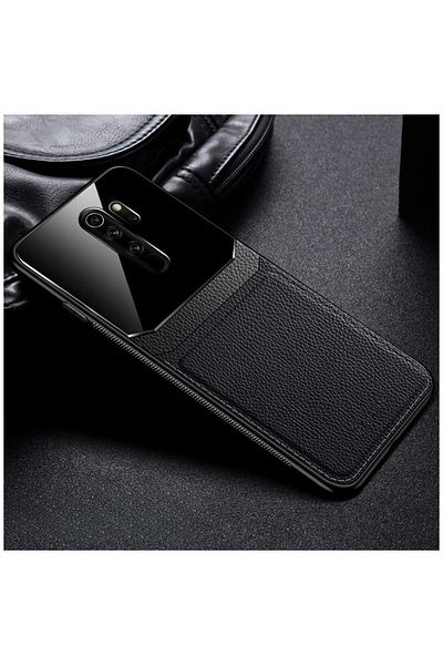 Zebana حافظة جلدية متوافقة مع هاتف Xiaomi Redmi Note 8 Pro باللون الأسود