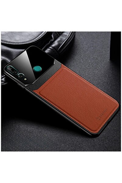 Dara Aksesuar حافظة جلدية متوافقة مع هاتف هواوي Y9 برايم 2019 مع عدسة زيبانا ...