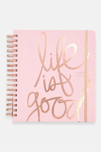 Votum 18 Month Planner Agenda, Pink