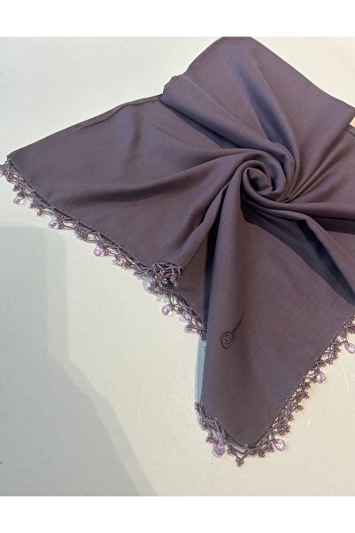 GÜNBATILI وشاح مصنوع يدويًا مطرز بلون سادة للكتابة هدية مهر يمني مقاس 100 × 1...