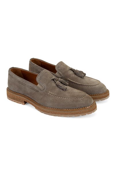 Desa Ανδρικό δερμάτινο σουέτ Loafer Gavyn Mink