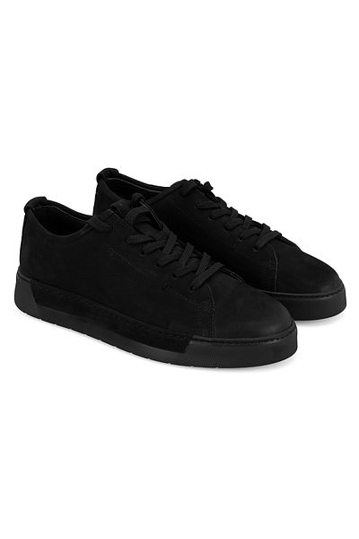 Desa Ανδρικά δερμάτινα casual παπούτσια Estevan Black Nubuck