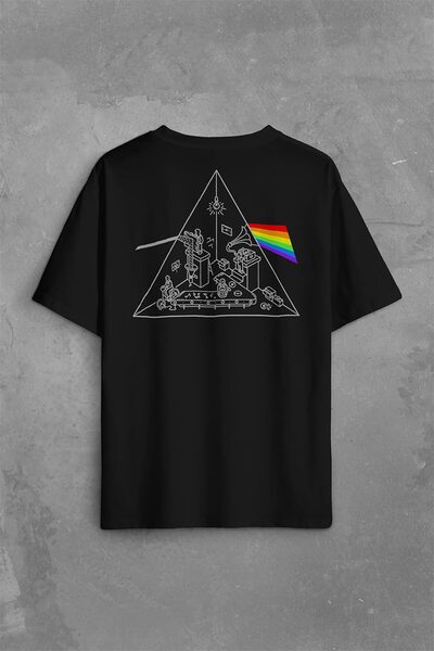 Kendim Seçtim Tricou supradimensionat unisex Pink Floyd - Carnegie Hall Dark ...