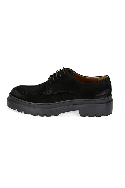 Desa Fabian Siyah Erkek Süet Deri Günlük Ayakkabı