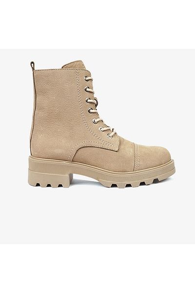 Greyder 57802 Γυναικείες μπότες από γνήσιο δέρμα Mink Nubuck