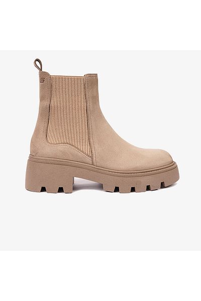 Greyder 57591 Women's Mink Nubuck Genuine Leather Chelsea Boots