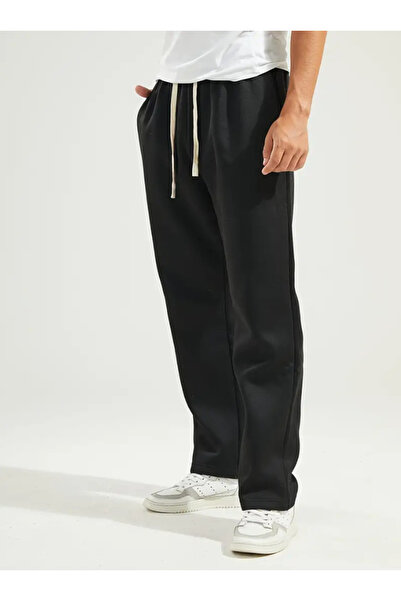 CANDERO Winter Shardonlu Black Baggy Loose Fit Stretchy Comfortable Fabric Sw...