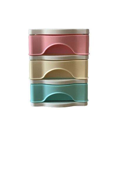 palmiyestore Organizer with 3 Drawers, Organizer