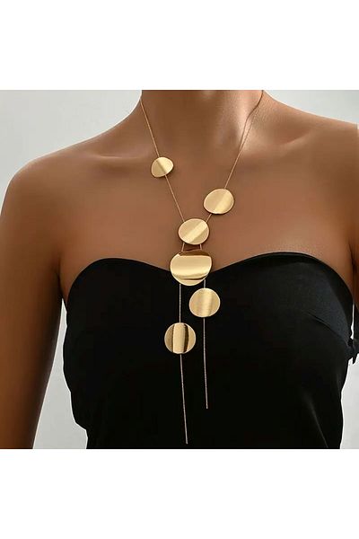 Minnoş Dükkan Modern Long Necklace