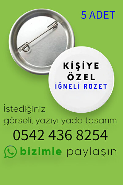 PayStore Kişiye Özel Rozet - 5 Adet