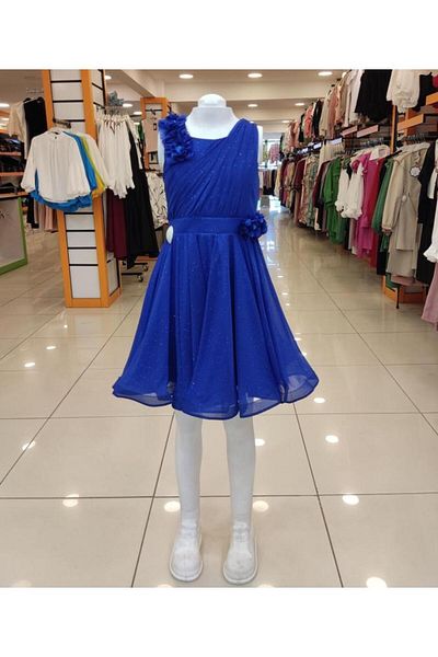 Yonca Çocuk ONBUCO Kids 1536 Sling Dantela Fata Copii Rochie Scurta de Seara