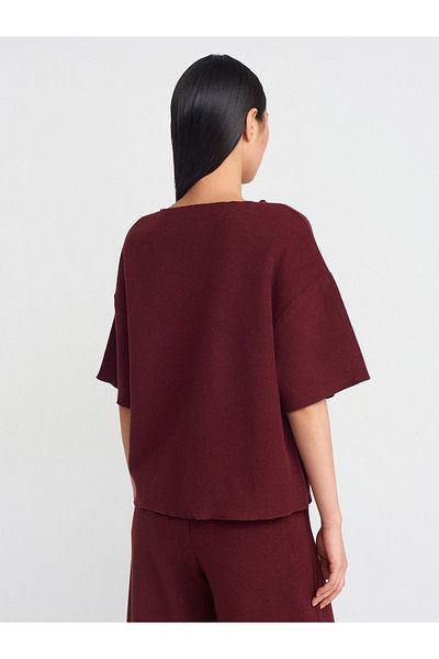 Dilvin 31537 Burgundy Soft Corded Ball