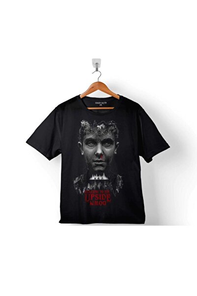 Kendim Seçtim Stranger Things Eleven Face Upside Down 2 dečija majica