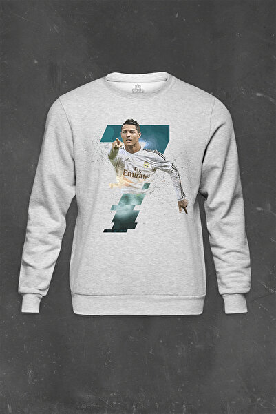 so cool Siva majica Štampano Cristiano Ronaldo Najbolji strelac Unisex majica