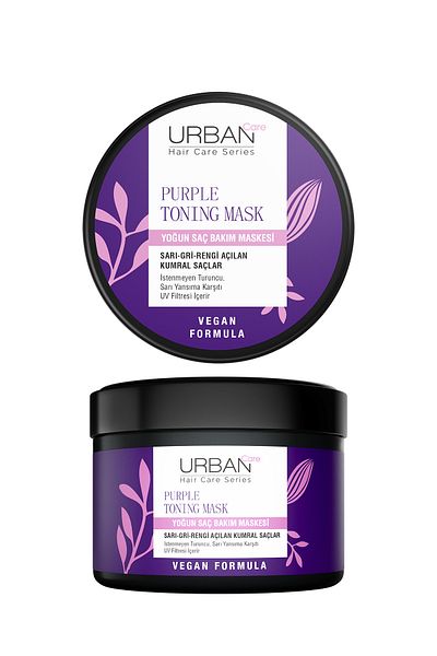 Urban Care Purple Anti-Orange Intensive Hair Care Mask 230 Ml-Vegan
