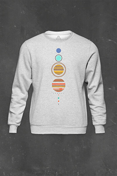 so cool Siva majica sa kratkim rukavima Solar System Planets Solar System Ear...