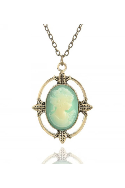 Modaadresiniz كاثرين ميدالية سحر الجمال قلادة