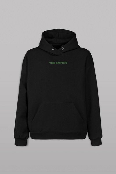 Kendim Seçtim The Smiths Meat Is Murder Hanorac imprimat față și spate Hanorac cu glugă unisex