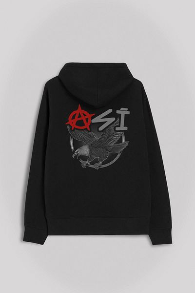 Kendim Seçtim Flying Eagle Eagles Unisex Hooded Hoodie
