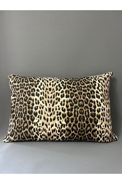 Shopyteks Μαξιλαροθήκη με σχέδιο Leopard 50x70 - 2 Τεμάχια