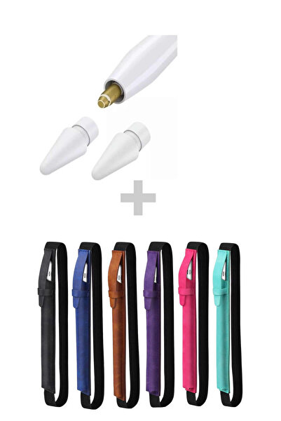 GJOB Apple Pencil Kalem Ucu 1 Ve 2 Nesil Yedek Uç 2 Adet Silikon %100 UYUMLU ...