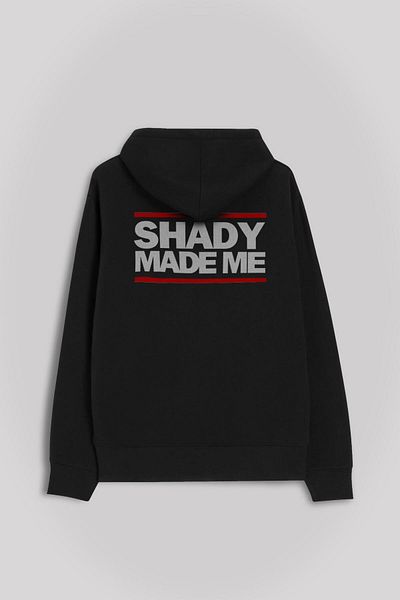 Kendim Seçtim Hanorac imprimat cu sigla Eminem Shady Made Me, unisex, cu glugă