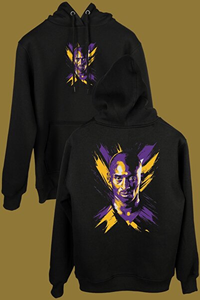 Kendim Seçtim Kobe Bryant Mamba 24 - Košarkaška patika crna spreda i sa stran...
