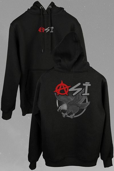 Kendim Seçtim Flying Eagle Eagles Unisex Hooded Hoodie